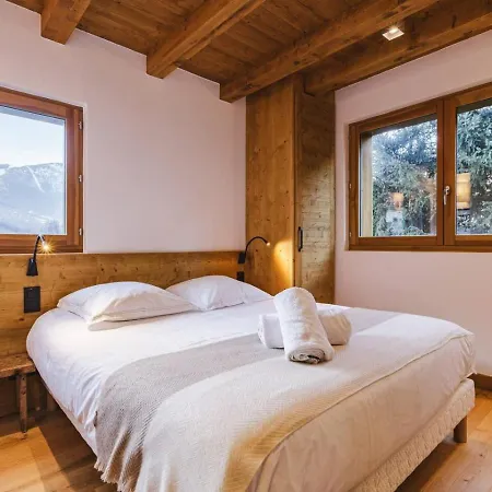 Chalet Marmottes - 7ch Familial 200m2 Cheminee Calme Vue Les Houches