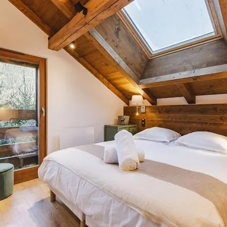 Marmottes - 7ch Familial 200m2 Cheminee Calme Vue Chalet Les Houches
