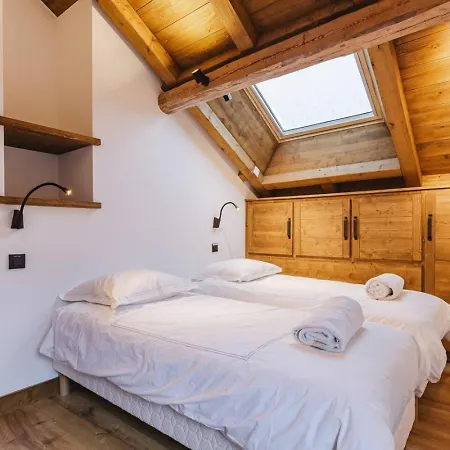 Marmottes - 7ch Familial 200m2 Cheminee Calme Vue Chalet *